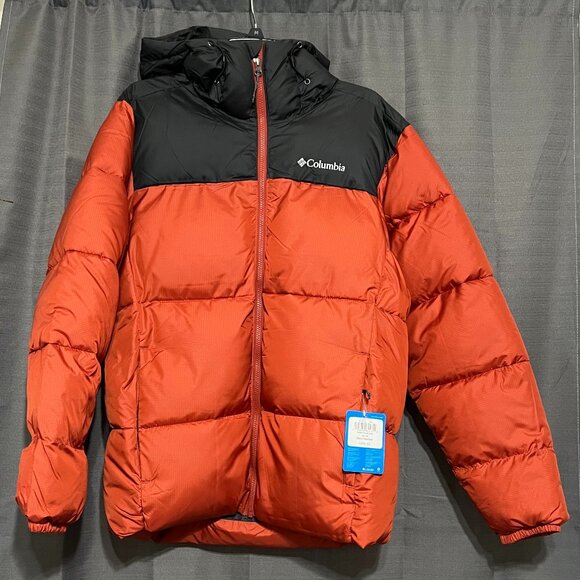 Columbia Other - Columbia Puffect Jacket Burnt Orange and Black size small